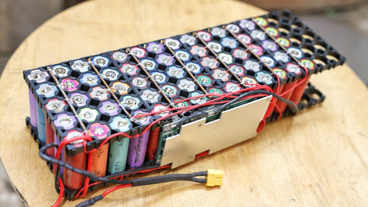 Electric Scooter Battery. To make battery