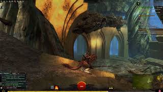 GW2 - Dragon's Watch (or Stand?) Out-of-map bug