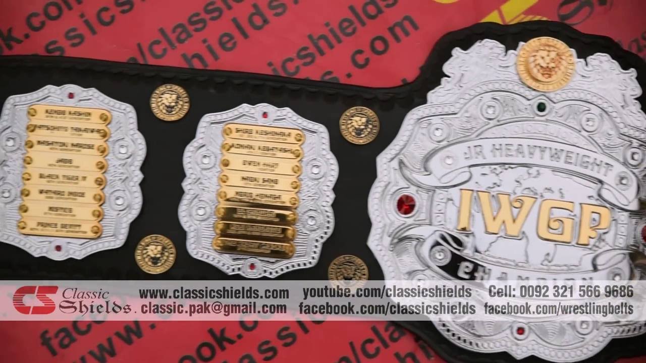 IWGP Junior Heavyweight Title belt
