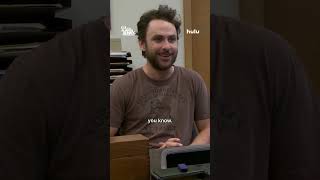 Charlie Kelly being relatable #IASIP #CharlieKelly #CharlieDay