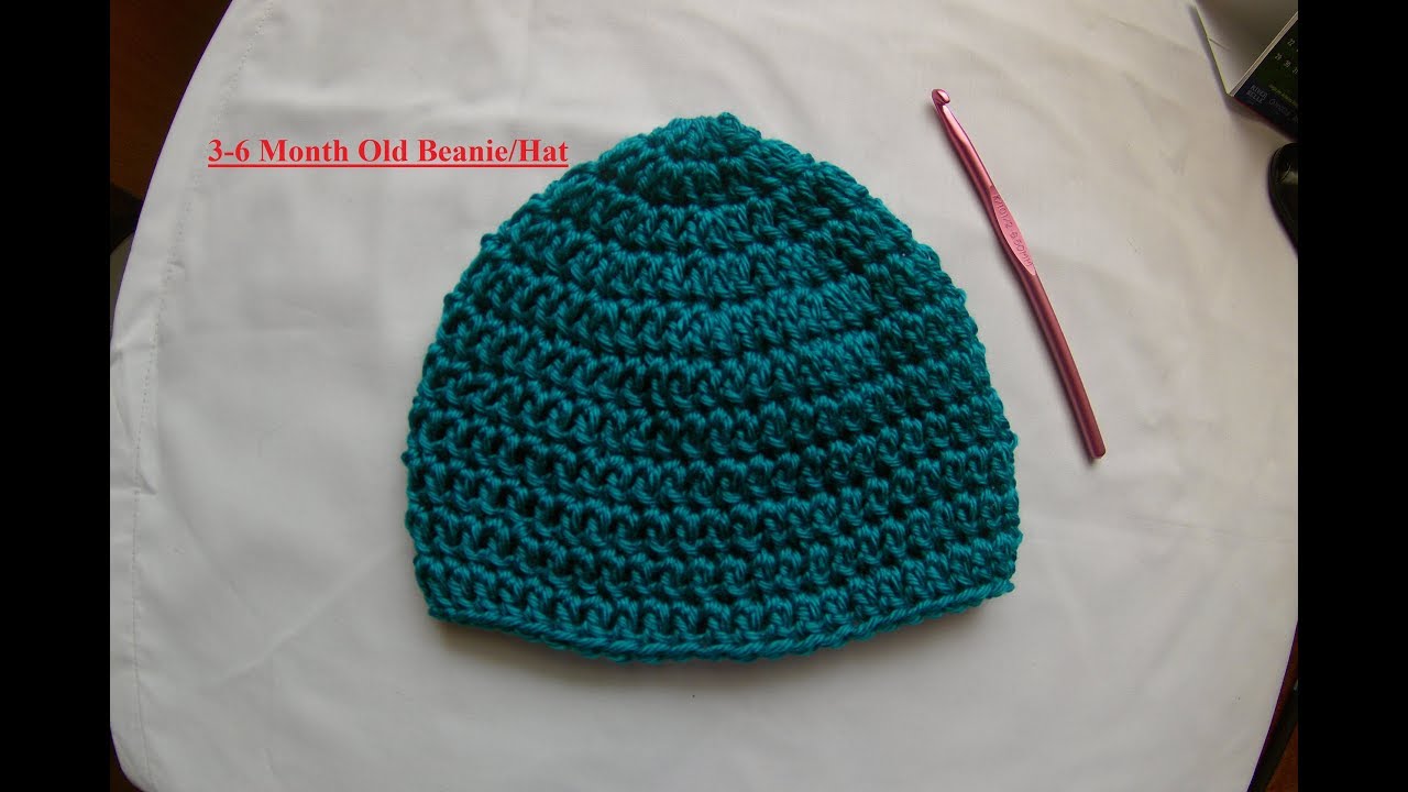 Crochet Hat Size 3 to 6 Months YouTube
