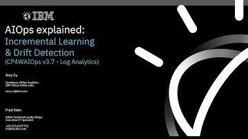 AIOps explained: Incremental Learning and Drift Detection