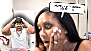 CALLING THE POLICE ON MY HUSBAND FOR BLACKING MY EYE! *HE WENT OFF*