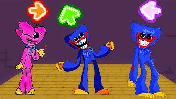 FNF Character Test | Gameplay VS Playground | VS Huggy Wuggy | VS Kissy Missy | VS HD Huggy Wuggy