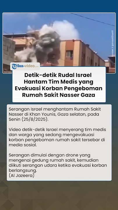 Detik-detik Mencekam: Israel Serang Tim Medis di Tengah Misi Evakuasi Korban