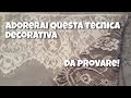 Decorare con la tecnica dello stencil col pizzo