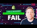 Top 5 Reasons Dropshipping Businesses Fail