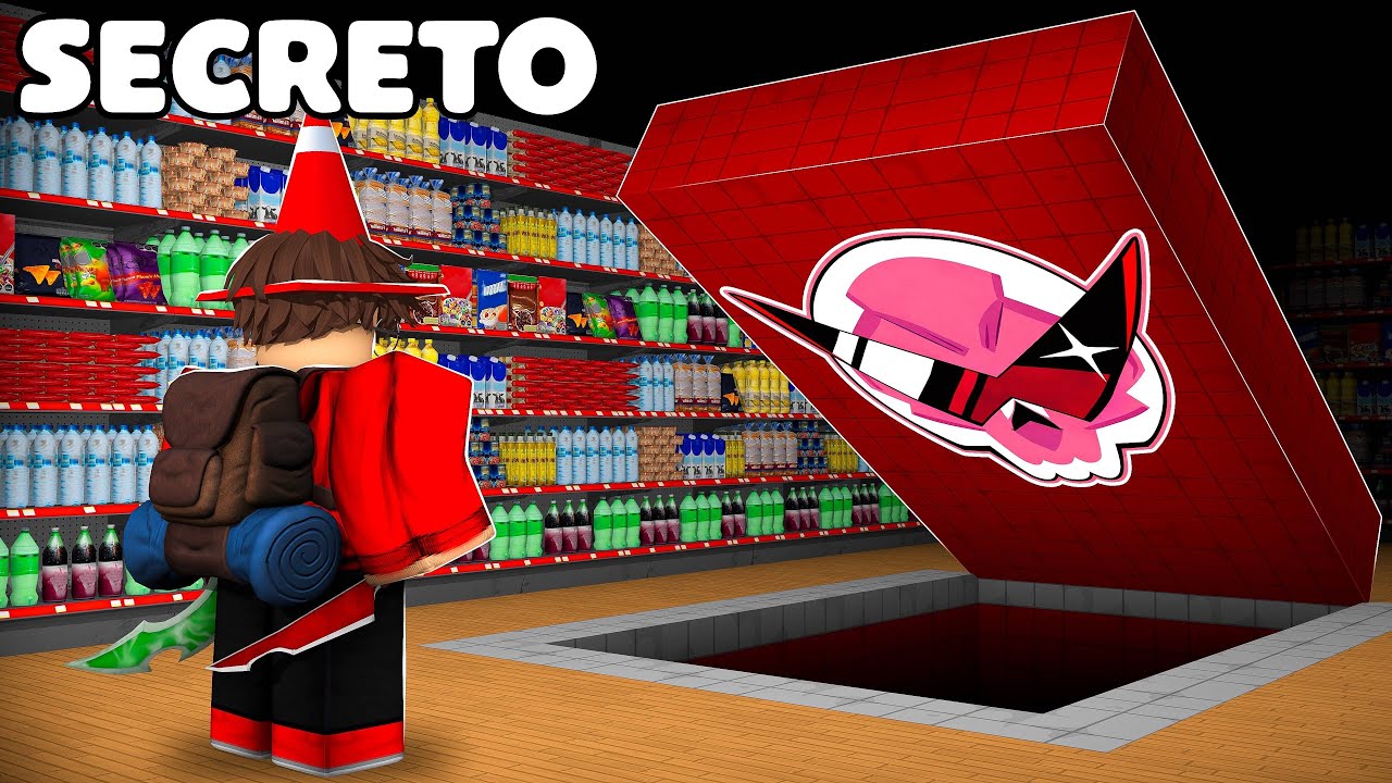 CRIEI UMA BASE SECRETA NO MERCADO MACABRO