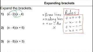 Expanding double brackets 2