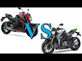 Suzuki GSX-S1000 vs Kawasaki Z1000