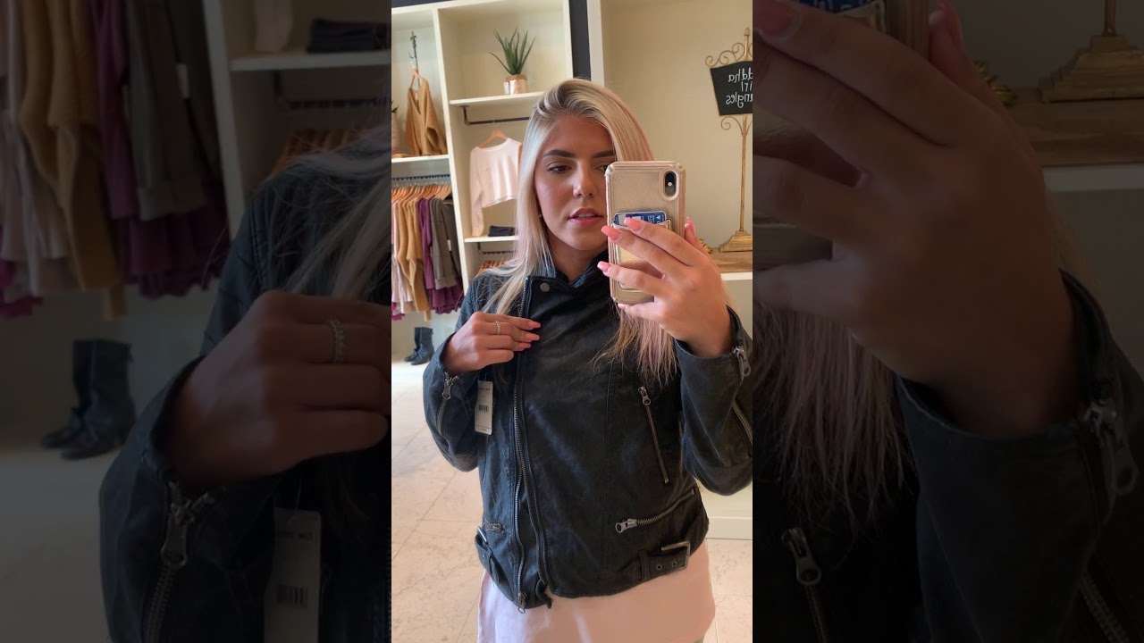 Free People | Fenix Moto Jacket | Black 