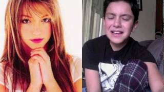 kid cries over britney spears (justin bieber pararody)