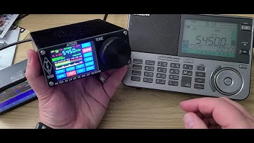 Chinese DSP SDR VS ATS-25 DSP VS Sangean ATS-909X2 on Royal Air Force UK 5450 kHz USB Shortwave