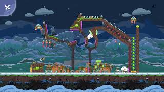 Angry Birds Friends Level 10 Tournament 1704 three stars NO POWER-UP walkthrough 2026-02-21 screenshot 4