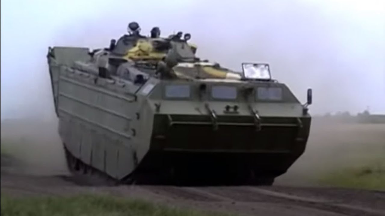 Плавающий транспортер птс 4