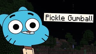 We wrote an episode of Gumball in Minecraft...