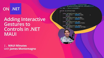 Adding Interactive Gestures to Controls in .NET MAUI