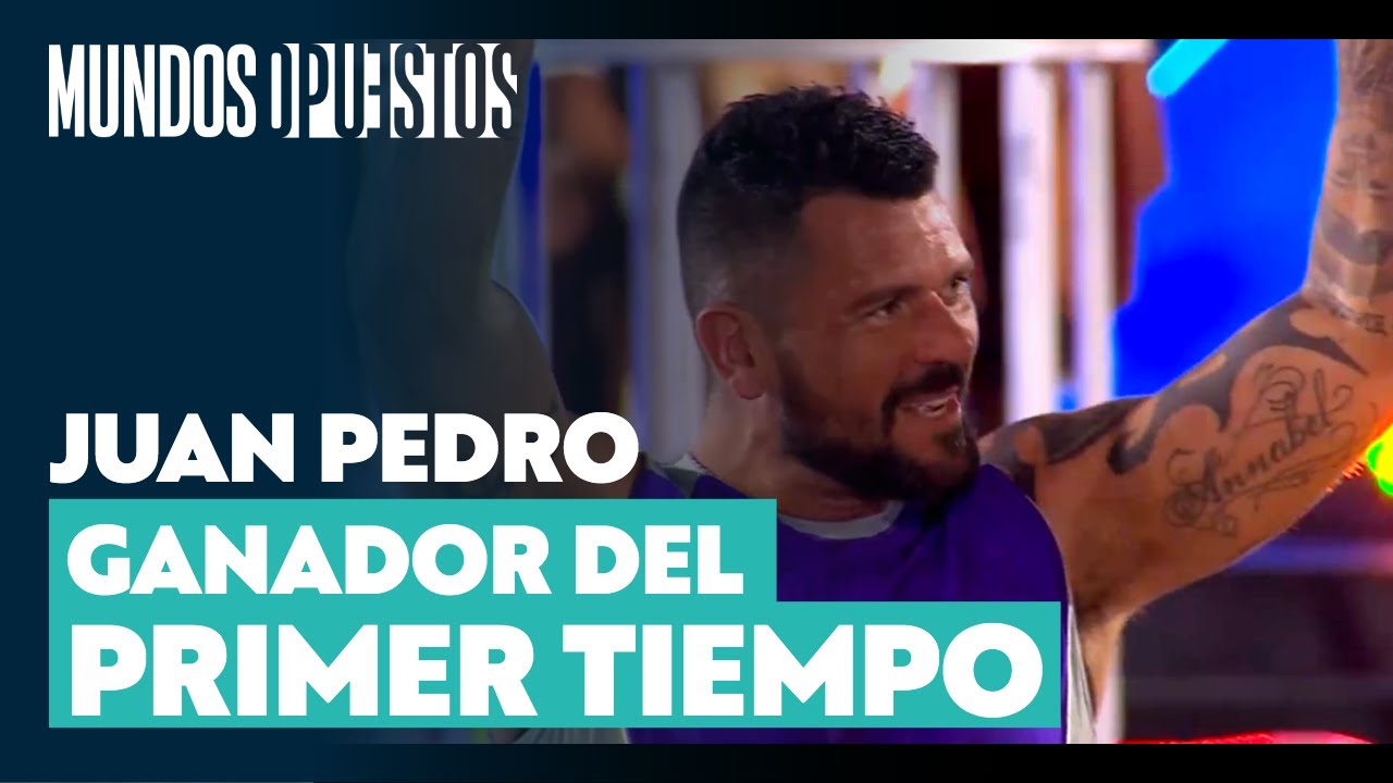 En un infartante duelo Juan Pedro se coronó como el ganador del Primer Tiempo de Mundos Opuestos
