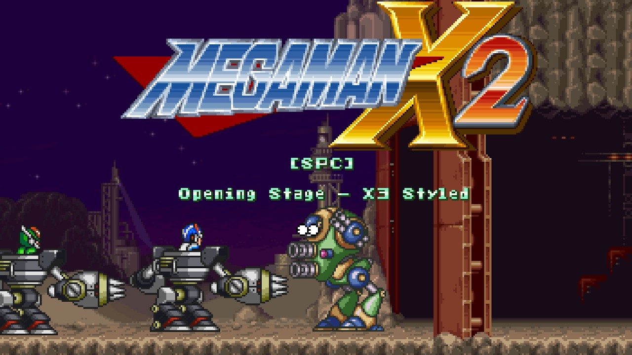 Mega Man X2 - Opening Stage  - MMX3 Style