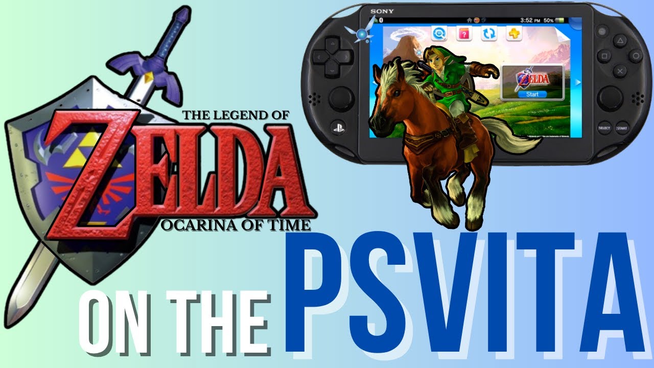 Zelda Ocarina of Time on the PS Vita (Native Port) - YouTube