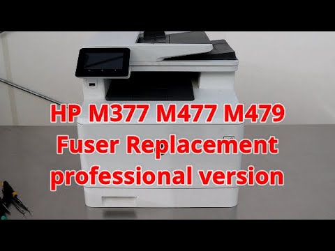 Инструкции по замене термоблока принтера HP M452 M377 M477 M454 M479. Профессиональная версия.
