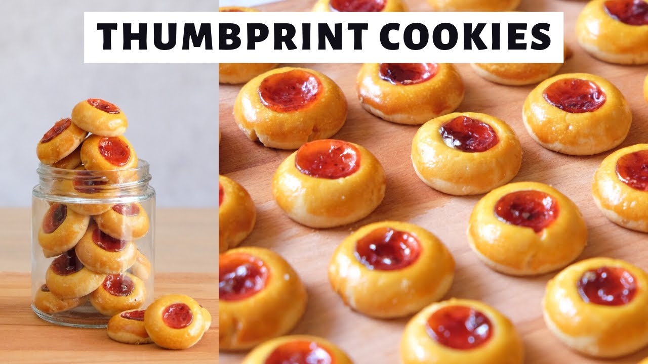 THUMBPRINT COOKIES! LUMER DI MULUT!