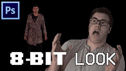 8-Bit NES Image Look NO PLUGGIN Tutorial [Photoshop]
