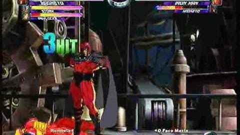 MvC2 Online (360): Brett (MSP) vs Matt (Mag/IM/Psy) 3 .:2.5.10:.