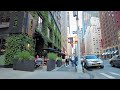 [4K] New York City Evening Walk - Midtown