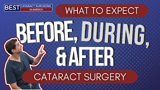 What To Expect Before, During, and After Cataract Surgery