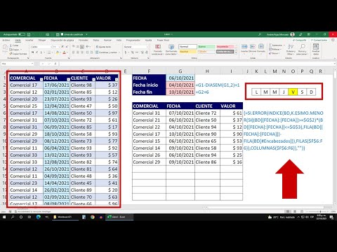 Cómo contar el número de registros de Excel que caen entre dos fechas - Video
