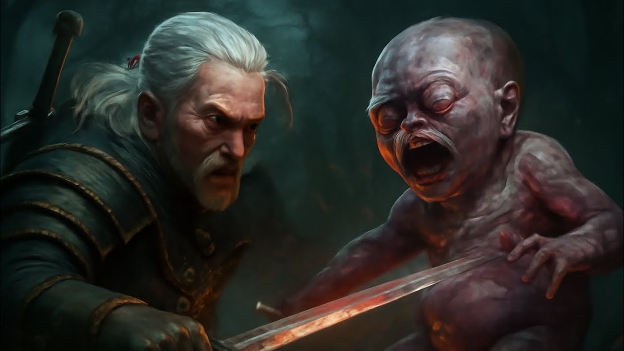 Fighting the Creepy Baby Boss! | Botchling Battle - Witcher 3 Wild Hunt