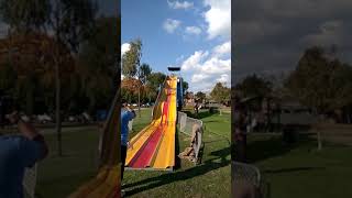 Watch This Kid's Hilarious Face While Conquering the Epic Big Slide!😁😁😁#shorts #subscribe
