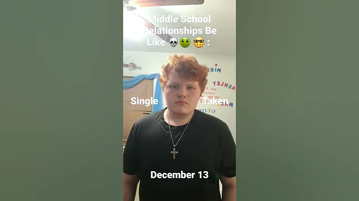 Middle School Relationships be like 💀 #shorts #school #memes #relationship