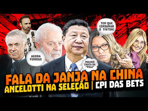 JANJA SPEAKS IN CHINA | ANCELOTTI IN THE NATIONAL TEAM | CPI DAS BETS - STAND UP COMEDY DIOGO POR...