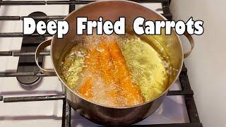 Deep Frying a Carrot for an Hour (NSE)