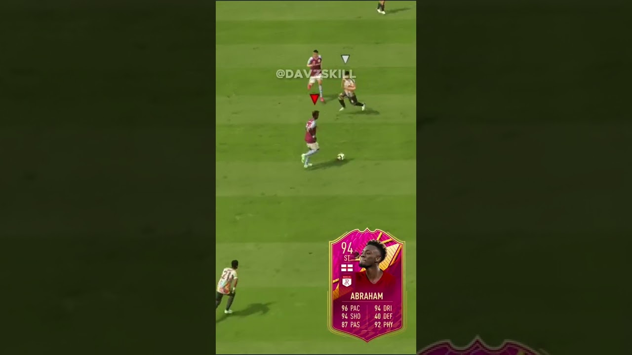 Introducing the best striker on the game: FUTTIES ABRAHAM 