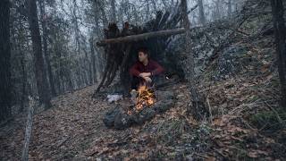 Building a Rainproof Shelter in our Canyon.