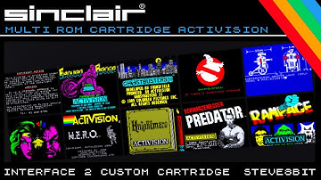 Sinclair ZX Spectrum 48k Interface 2 ROM Cartridge ACTIVISION