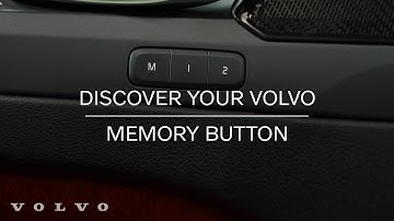 Seat Memory | Volvo Cars