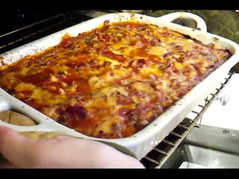How to make a Low Carb Zucchini Pizza Casserole