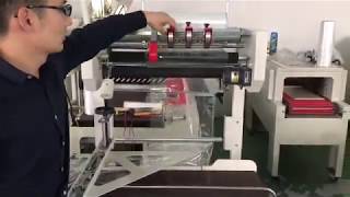How to install film of automatic L bar sealer (part two)