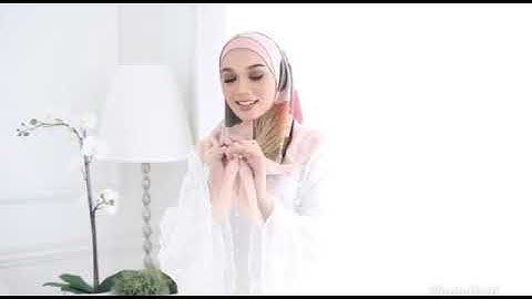 Tutorial Tudung Knitted