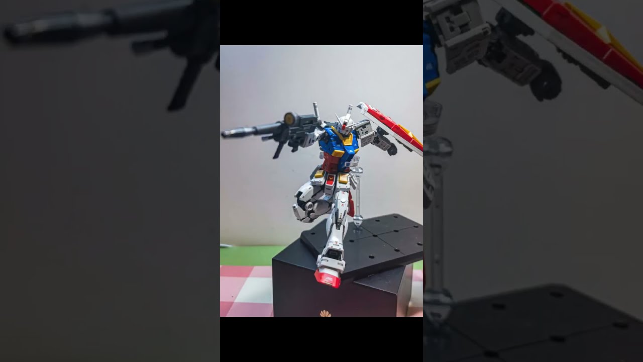 RG GUndam RX78 2 Ver 0 Posing Gunpla Gundam Gunplacustom Gunplabuilders Shorts Rx782gundam