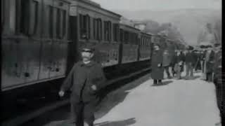 Прибытие Поезда На Вокзал Ла - Сьота. 1895 Год.