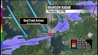 Severe weather alerts issued ahead of Table Rock Lake boat accident