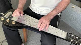 Greensleeves - steel guitar