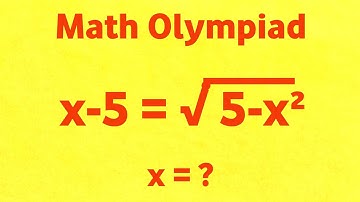 A Very Nice Math Olympiad Algebra Equation | How To Solve? | BDLogic