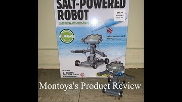 Will it work??? Salt powered robot DIY kit, How to use it.