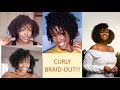 CURLY HAIR (Braid Out) Tutorial!!